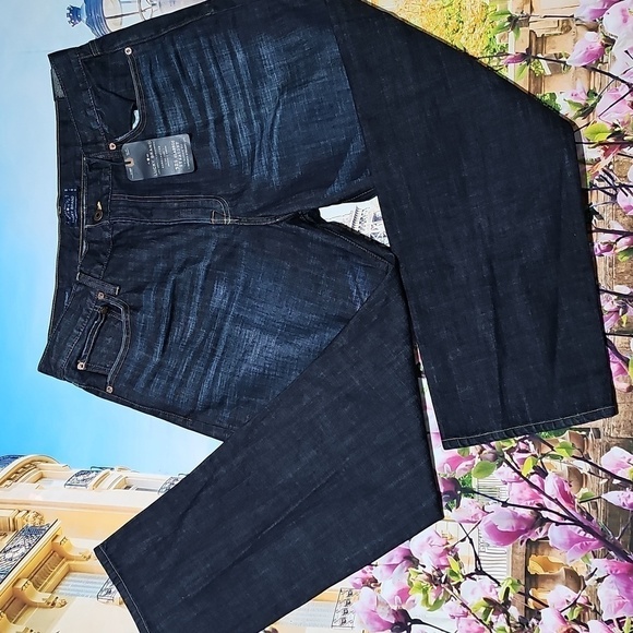 Lucky Brand Other - Lucky Brand Dark Wash Denim 329 Classic Straight Jeans Size 38x30‎ New